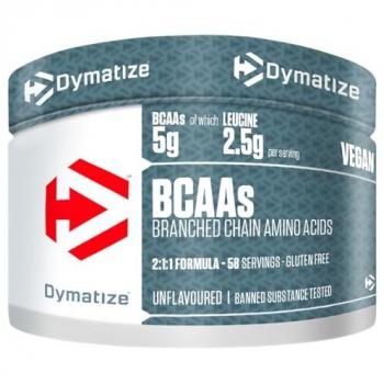 DYMATIZE BCAA‑Pulver, neutral – 300 g