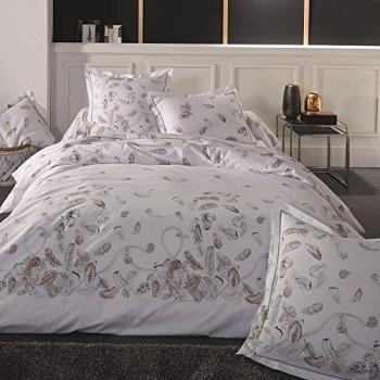 Housse de couette design plumes