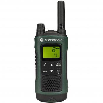 Motorola TLKR T81 HUNTER PMR Funkgerät (LCD-Display, Reichweite bis zu 10km, 968 Kanäle, PMR446 Radio) grün