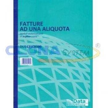 Fattura A4 1/2 Copia Aliquota Dupla