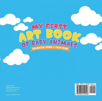 Educando Kids: My First Art Book of Baby Animals | Coloring Book 2 Year Olds