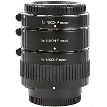 Kooka AF KK-N68 Automatic Macro Extension Tube Kit for Nikon