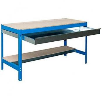 Table de travail Simonrack avec étagères 84,2x121x76 cm