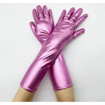 Sable Nocturne Gants Couture Cuir