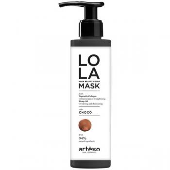 Masque de réparation capillaire Artègo Lola Your Beauty Choco 200 ml – Unification couleur