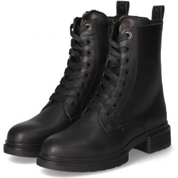 Mexx Black Lace-Up Ankle Boots for Women, 7 UK