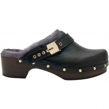 Sabot da Donna Scholl Pescura Robin Nero 38