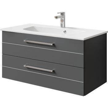 Saphir Waschplatz mit Unterschrank und Schubladen