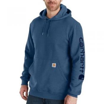 Carhartt Sudadera de Cuero Sintético con Capucha Azul 2025
