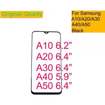 10 pièces de verre tactile pour Samsung Galaxy A10 A20 A30 A40 A50