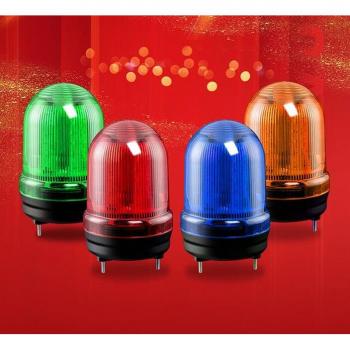 Luz de señalización estroboscópica para vehículos, 12/24V y 110/220V, 3 modos de operación