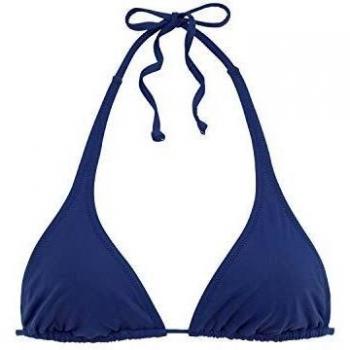 Buffalo Triangel-Bikini-Top für Frauen Blau Gr. 42 Cup C/D