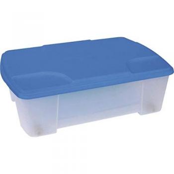 Contenitore Multiuso Artplast 565x390x180 mm trasparente/azzurro
