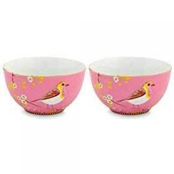 Ciotola & Scodella Rosa 15 cm – Set PIP Studio