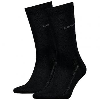 Socken mit gerippten Abschlüssen, Größe 43-46, Schwarz