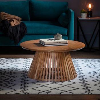 Dawson Slatted Design Coffee Table
