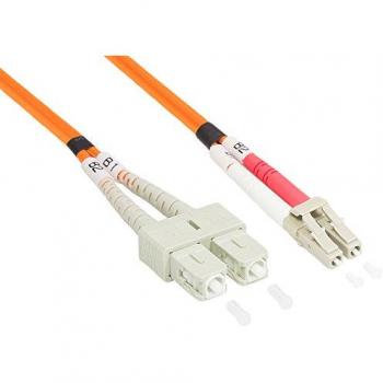 Good Connections® Multimode LWL Duplex Patchkabel OM2, 50/125 Mikrometer, LC/SC