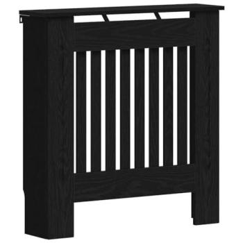Radiator Guard – Vida XL Black Oak, 78×19×81.5 cm, Engineered Wood