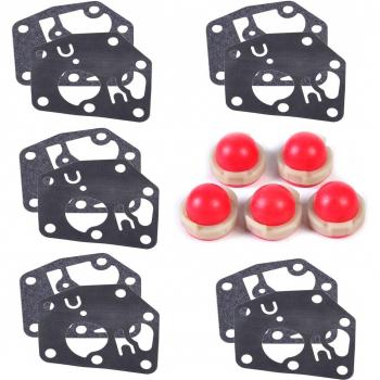 5 x Primer Bulb and Diaphragm Gasket for Briggs & Stratton Engines