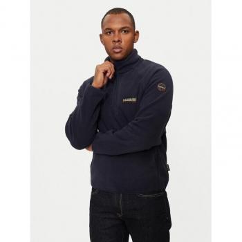 Napapijri T‑Dolent Men's Half‑Zip Fleece – Blue Marine X‑Large