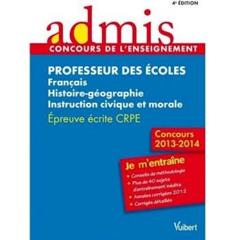 Concours Professeur des écoles