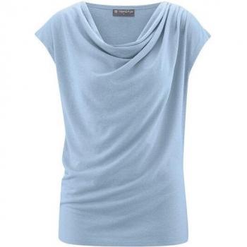 HempAge Top mit Wasserfallausschnitt aus Hanf