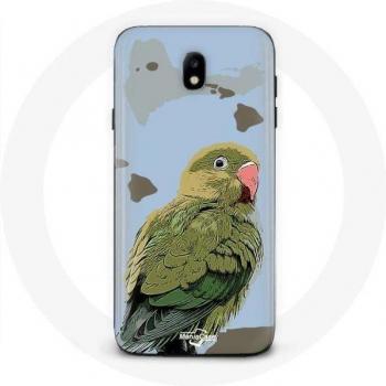 Green Parakeets Bird Phone Case for Samsung Galaxy J7 2017