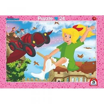 Bibi Blocksberg Dual‑Set Rahmenpuzzle – 24 & 40 Teile