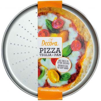 DECORA 0075033 Stampo Forato Pizza Focaccia 28 cm