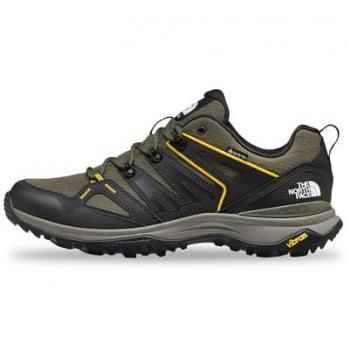 Scarpa Uomo The North Face Hedgehog Gore‑Tex Black Green Yellow US 8
