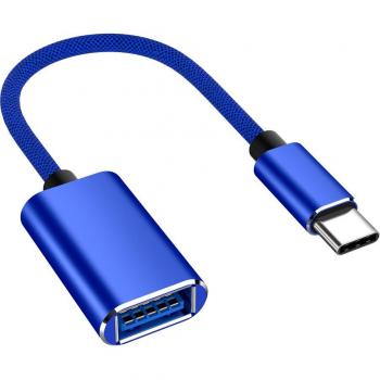 Convertidor OTG tipo C a USB 3.0 hembra para dispositivos Samsung S10 S9