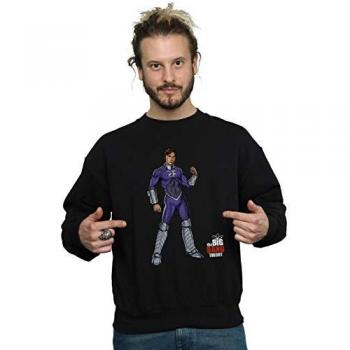 Raj Superheld Katoenen Sweatshirt Big Bang Theory Heren