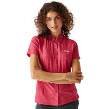 Camicia A Maniche Corte Regatta da Viaggio Rosa
