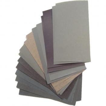 Sable Silicium Remplacement – Kit de 15 feuilles, grain 400‑2500
