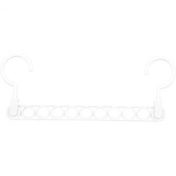 Closet Organizer with Rotating Hooks
