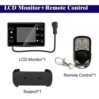 LCD Monitor Switch and Remote Control for 12V/24V Diesel Air Heater