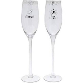 Disney Magic Toasting Glasses for Bridal Celebrations