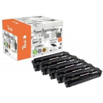Peach HP 415A 5‑Toner (2×BK, C/M/Y) – Kompatibel mit W2032A