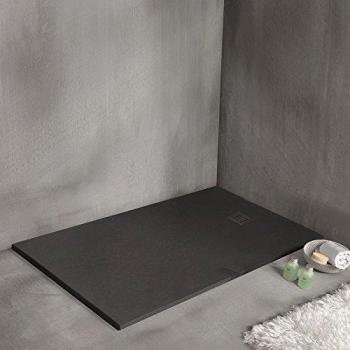 Sanycces Strato Piatto doccia Nero 160x100x3CM
