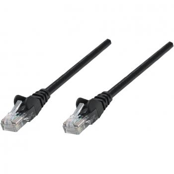 Intellinet 30m Booted Cat5e Patch Cable, Black