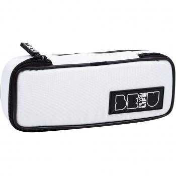 Porta Documenti 21cm Zip Bianco