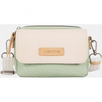 Bolso de mujer Ventis verde con cremallera