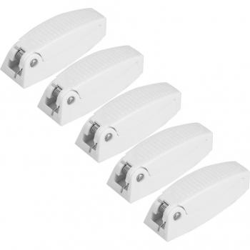 5pcs Motorhome Door Catch Holder Latch White ABS