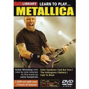 Learn to play metallica alemania dvd
