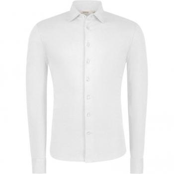 Hakro Camicia Uomo Bianco Cotton TEK