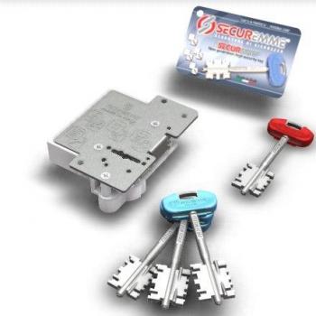 Securemme 25S DoubleGuard – Cuore Rivestito per Porta Blindata