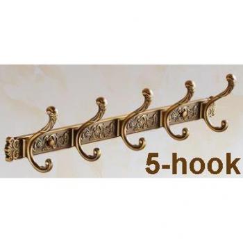 Crochet de robe en laiton Hotaan pour salle de bain