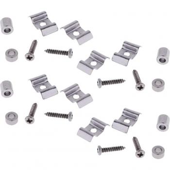 Guitare Roll‑Guide – 4 jeux de supports argent