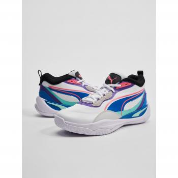 Puma Champion de la Rue Pro – Blanc-Violet EU45