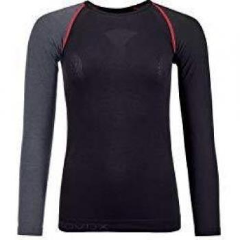 T-shirt à manches longues en maille fine Ortovox Comp Light Long Sleeve Women's Black Raven